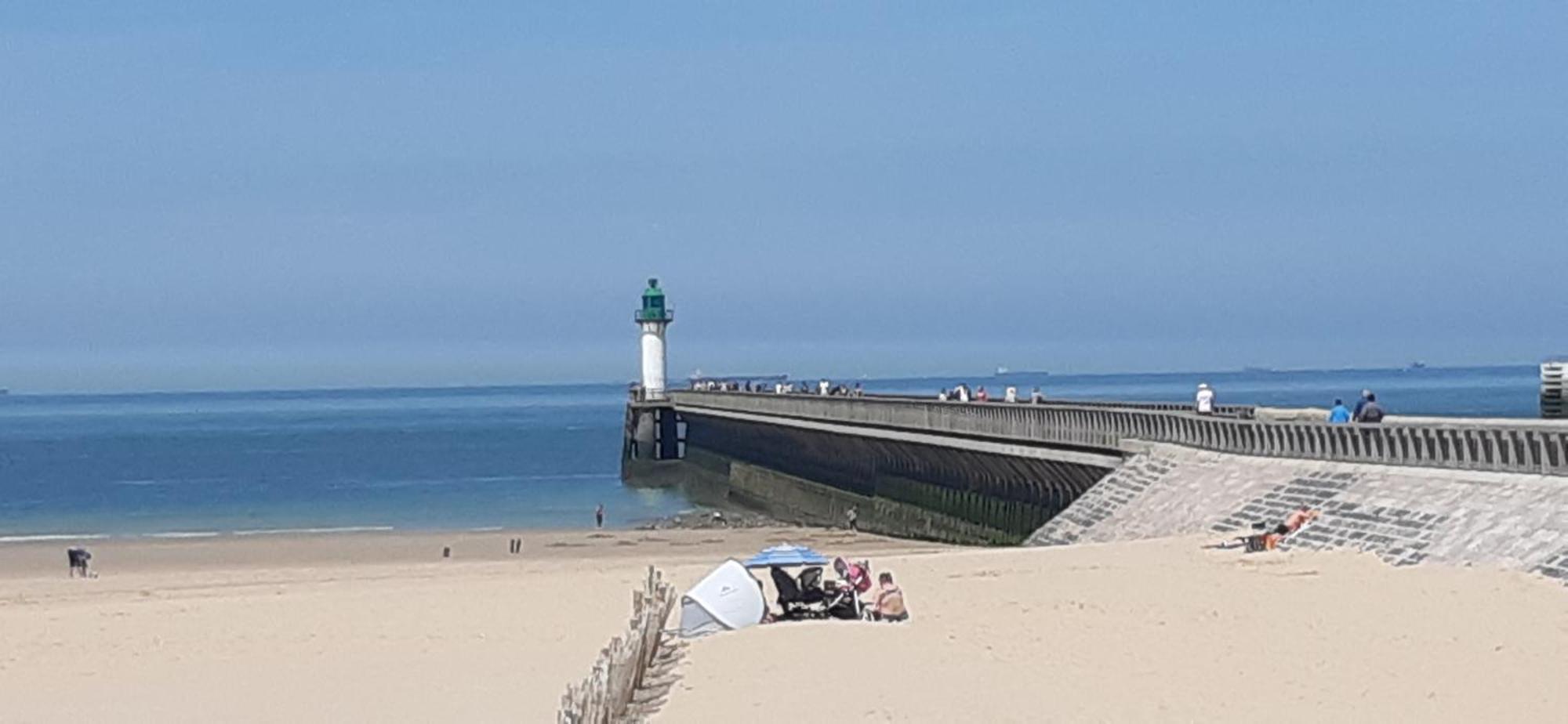 L'Opaline - Vue Mer Blériot-Plage Habitación foto